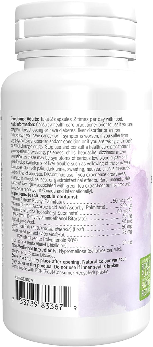 NOW Solutions, Antioxidant Skin Protection Capsules, Targeted Blend with Vitamins A, C and E, 60 Count