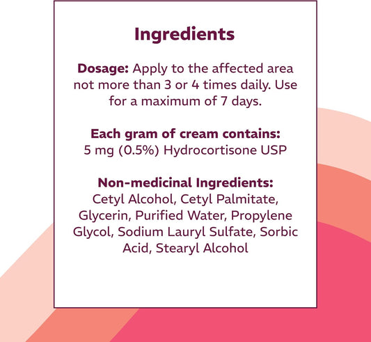 Cortate 氢化可的松乳膏,缓解皮肤刺激、瘙痒、干燥、脱屑和发红,15 克