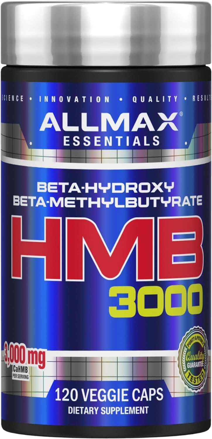 ALLMAX Nutrition HMB 3000,素食胶囊,120粒