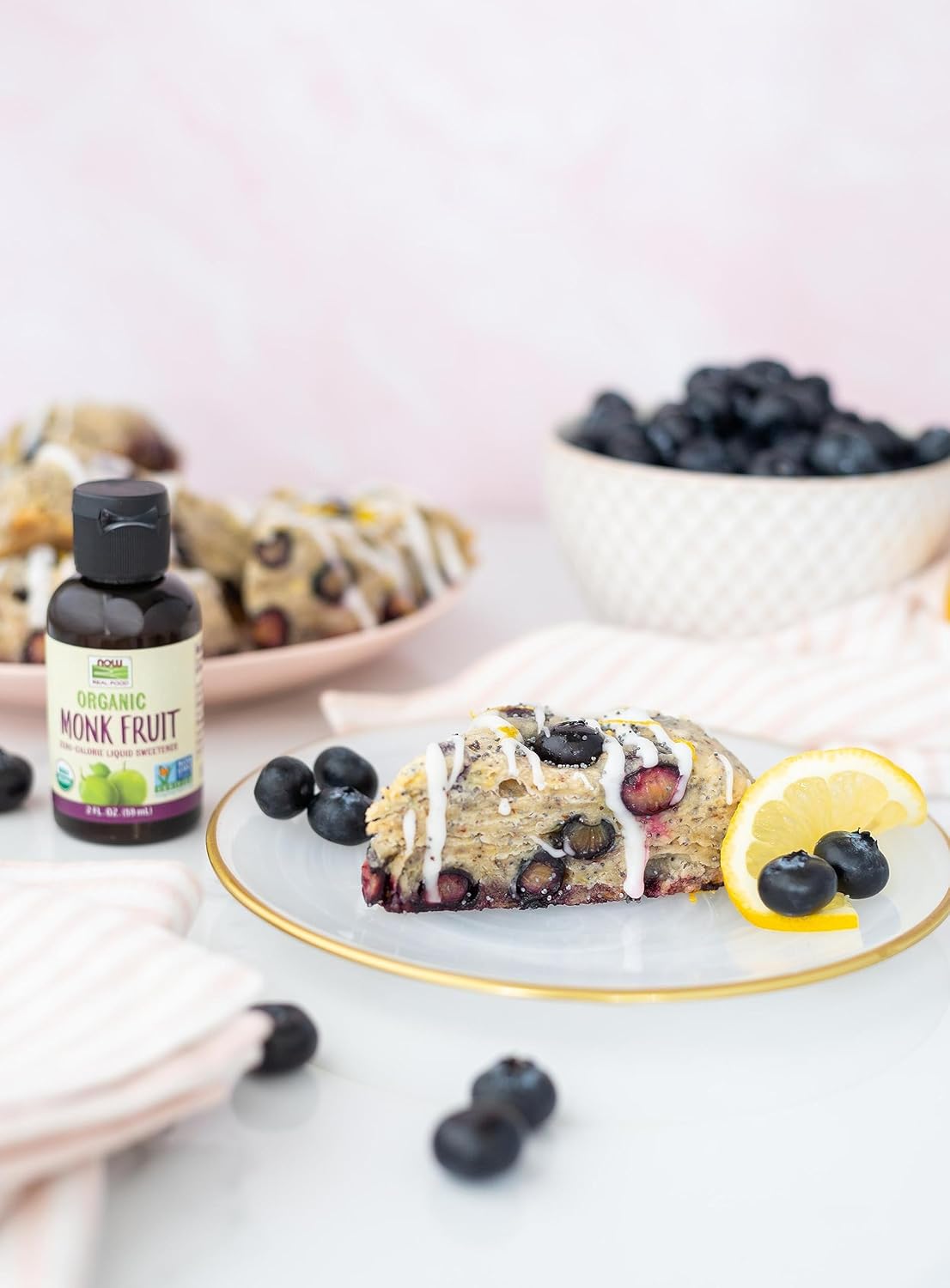 Now Foods Organic Monk Fruit Liquid Sweetener 59mL