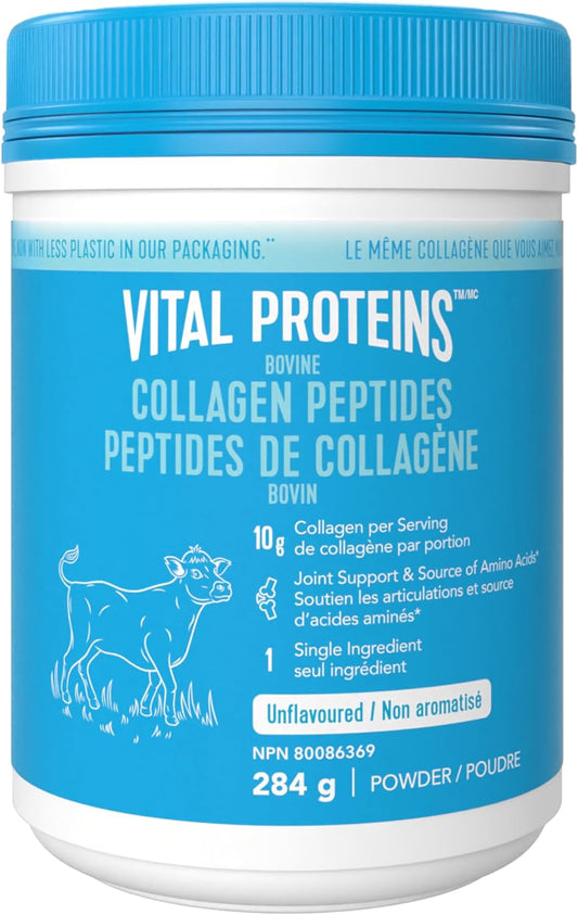 VITAL PROTEINS 牛膠原蛋白粉,水解膠原蛋白(每份)- 無味,284 克