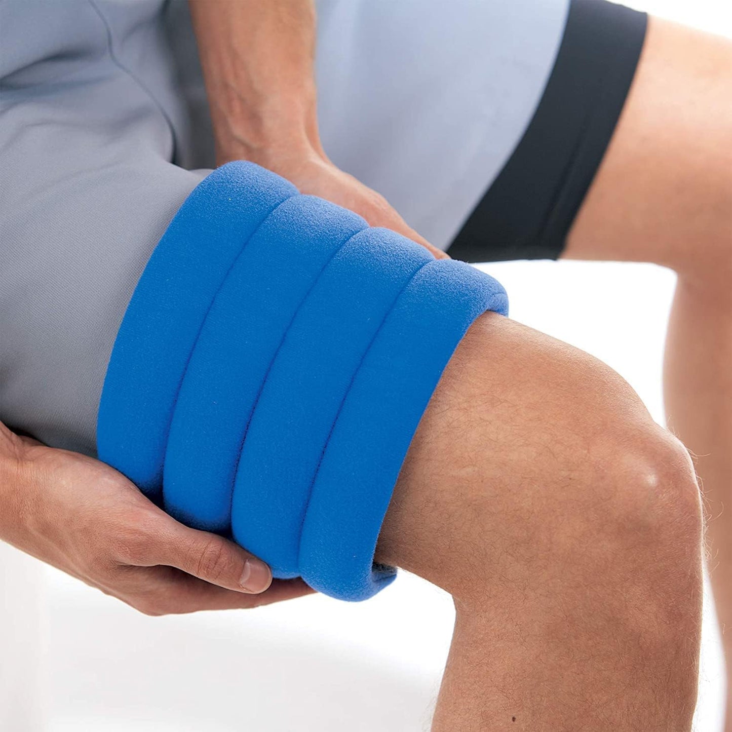 Bed Buddy 关节包裹 - 冷热疗法,缓解肌肉疼痛和关节疼痛 - 大号加热垫,适用于膝盖、手腕、肘部、脚踝、手臂或腿部(2 件装)