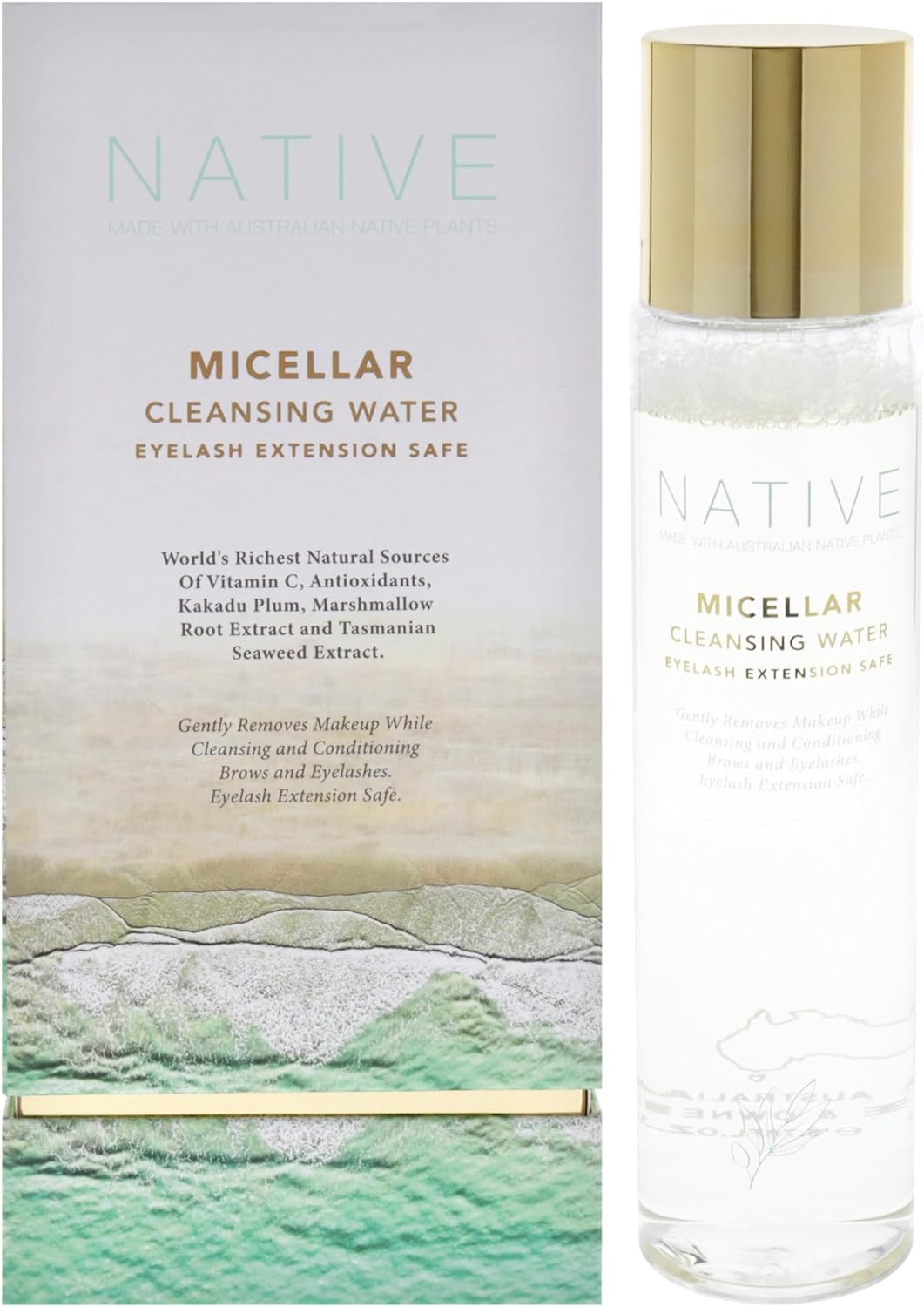 Klara Cosmetics Klara Native 胶束卸妆水 女士 6.76 盎司