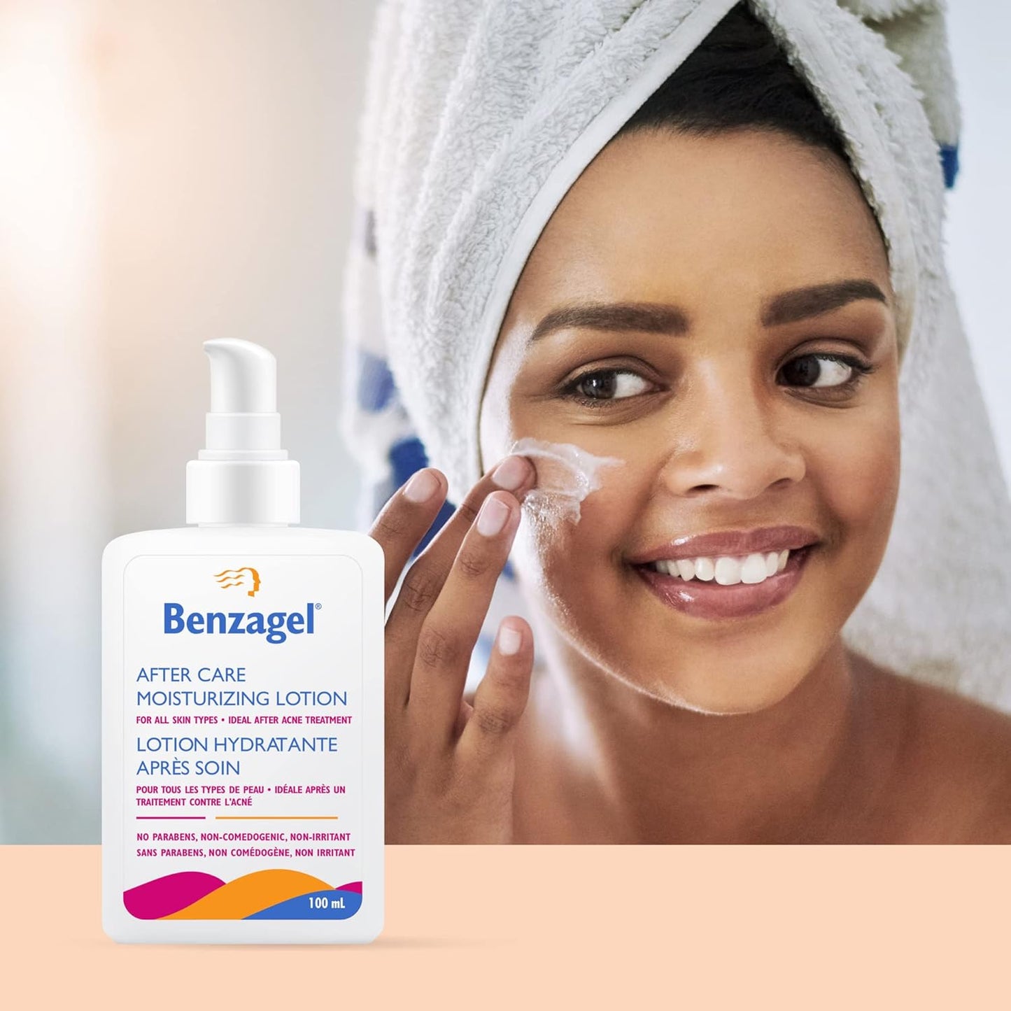 Benzagel After Care Moisturizing Lotion For All Skin Types, 100 ml