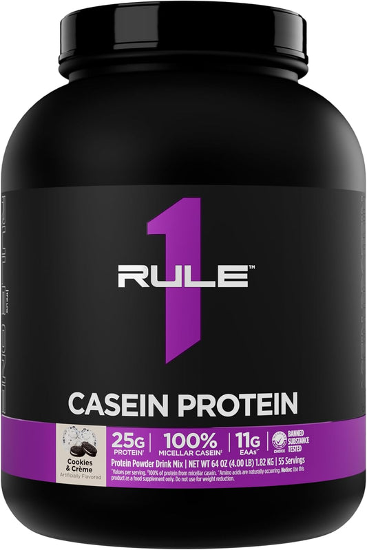 Rule 1 Casein 55 serv Cookies & Crème 4 lbs