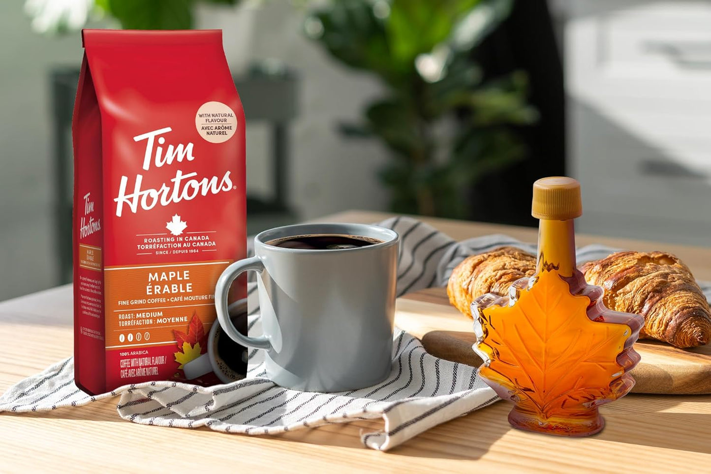 Tim Hortons 枫糖细磨咖啡,中度烘焙,300克/袋
