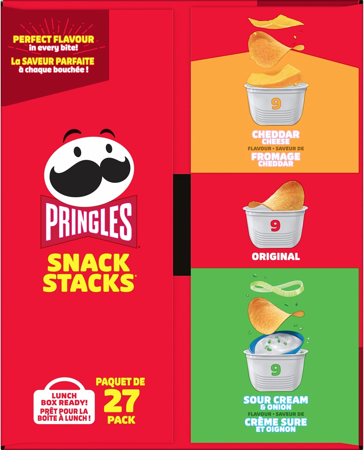 Pringles Snack Stacks 薯片什锦装 27 片(27 x 19 克)