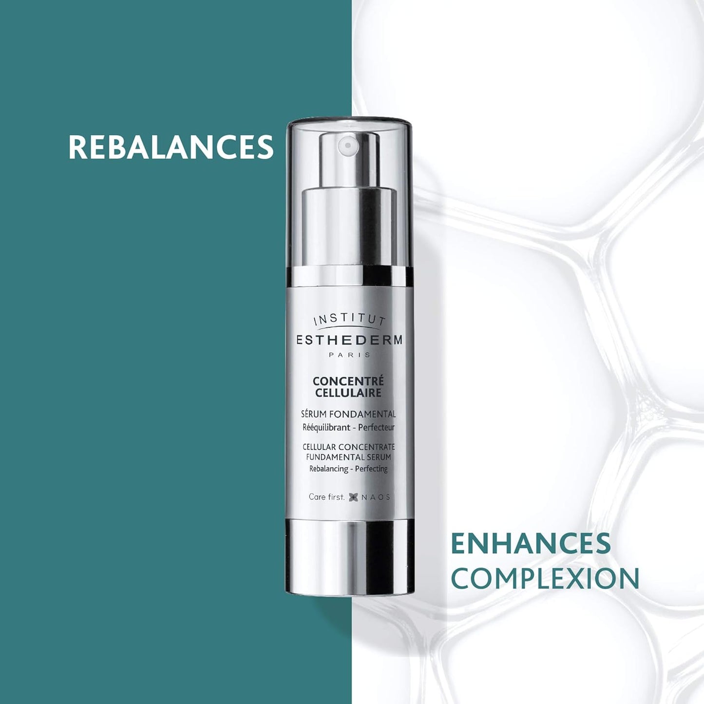 Institut Esthederm - Cellular Fundamental Concentrate - Hydrate, Soothe And Rebalance Skin, Skin Perfector - All Skin Types, 30 mL.