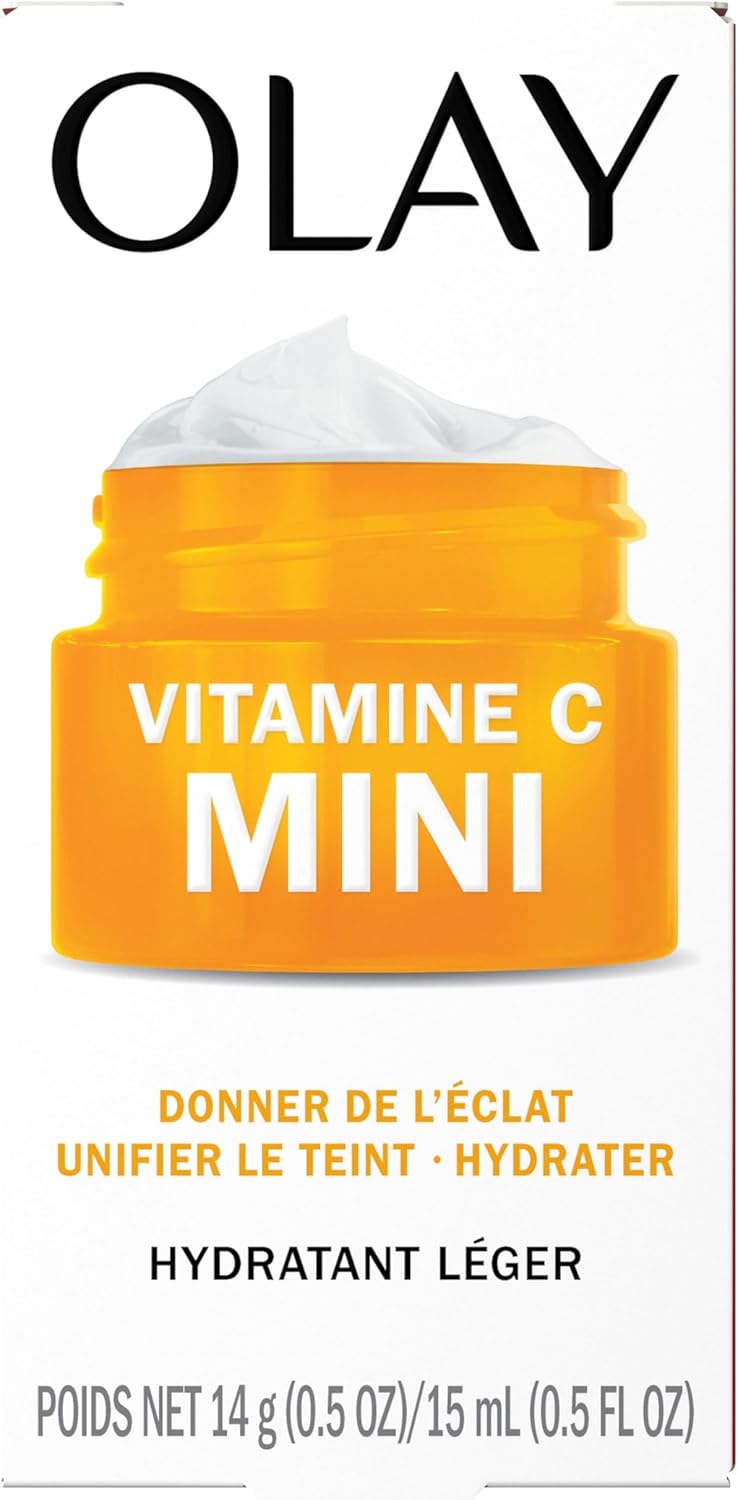 Olay Regenerist Vitamin C + Peptide 24 Face Moisturizer, Trial Size,15 mL