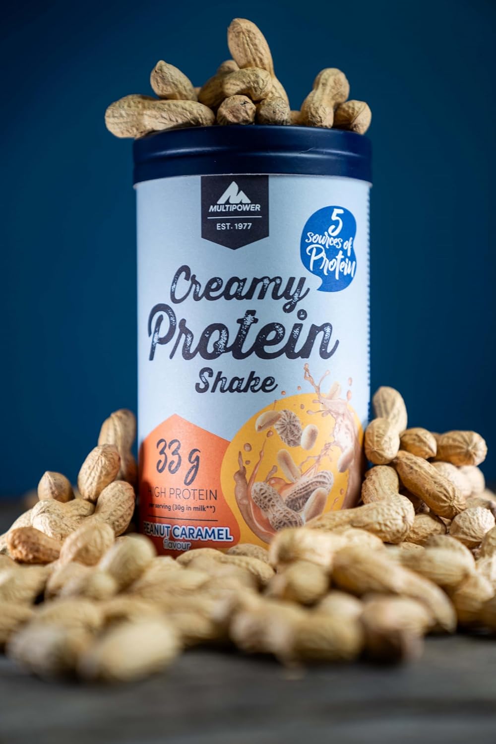 Multipower Creamy Protein Powder - Peanut Caramel Flavour - 420g