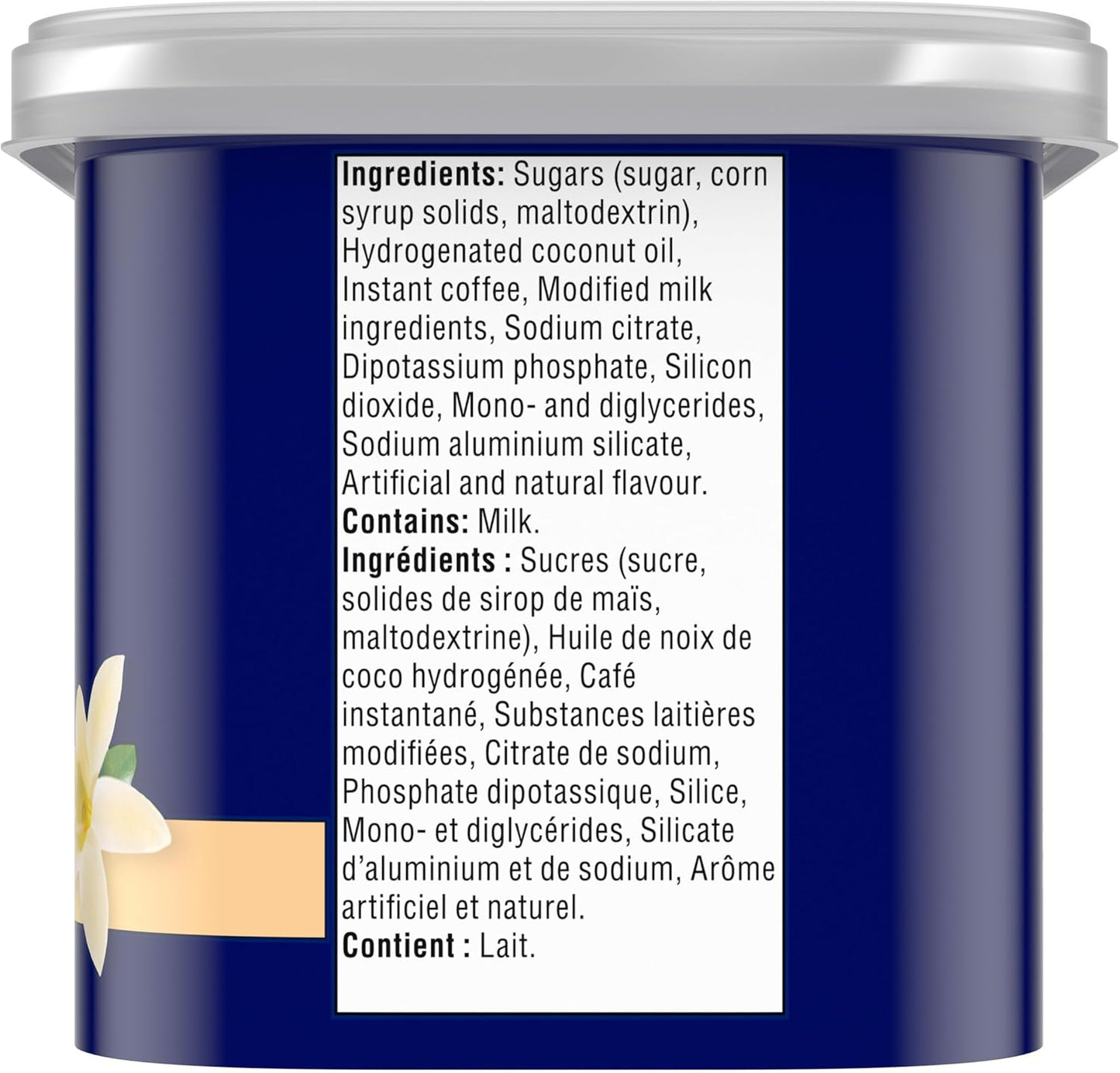 麦斯威尔咖啡法式香草味速溶咖啡饮料粉,8 支装,240 克罐装