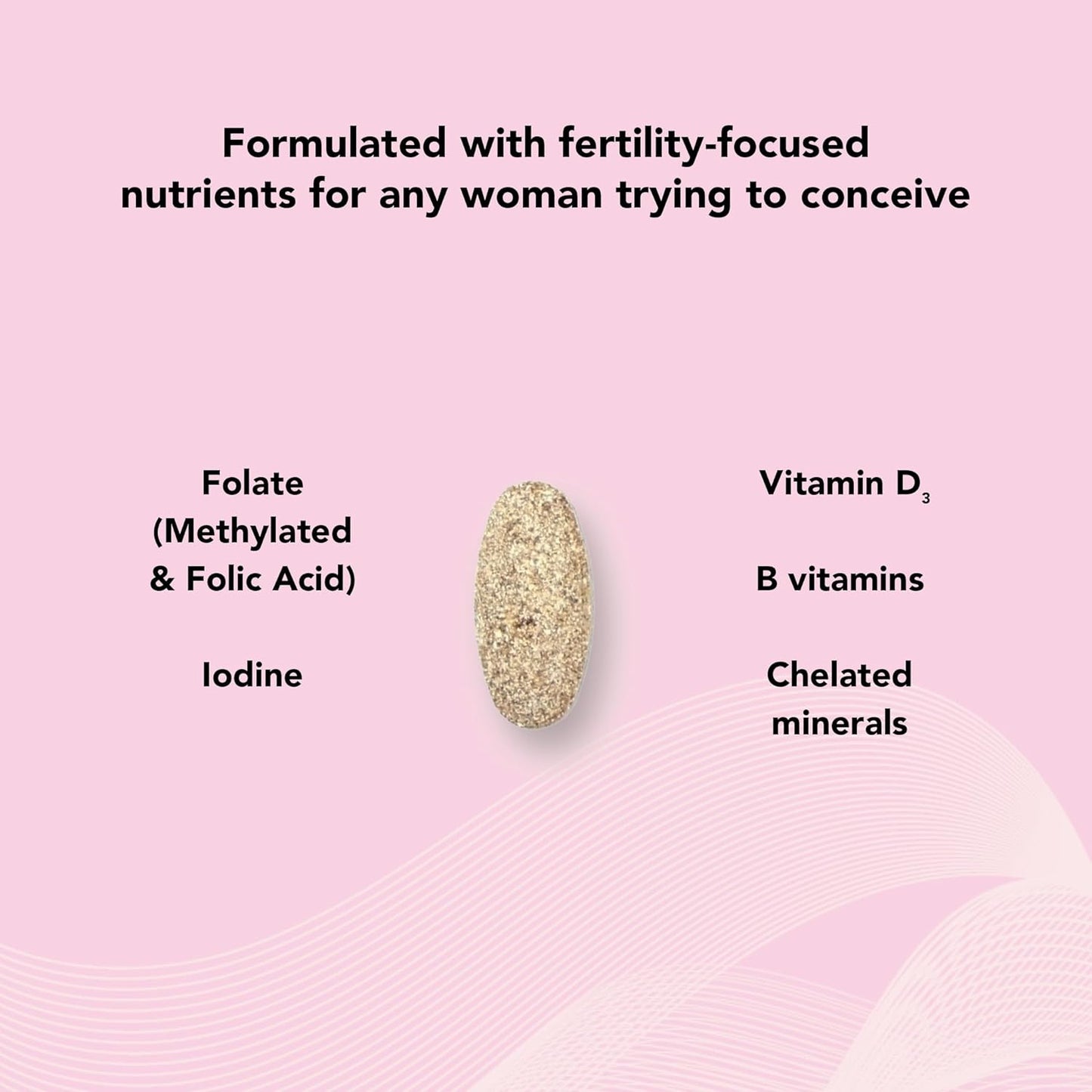 TheraNatal 核心孕前维生素和矿物质补充剂(90 天供应)| 女性孕前核心营养素