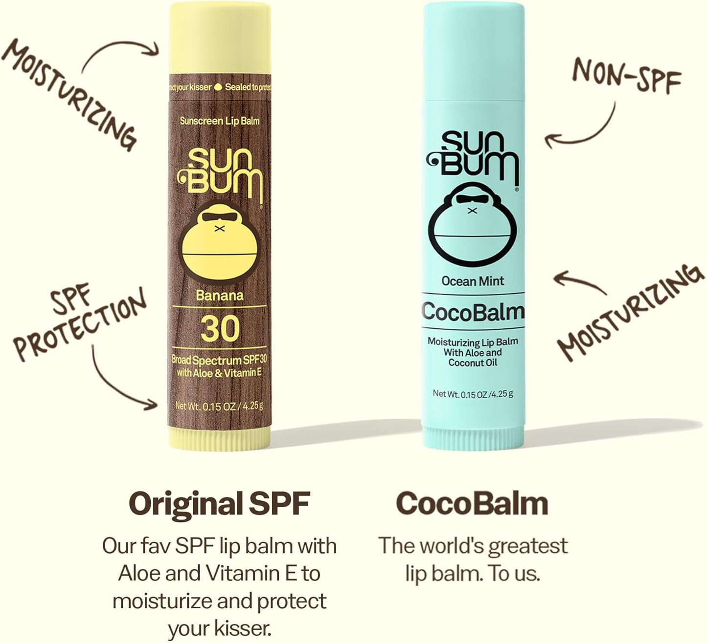 Sun Bum 防曬潤唇膏,石榴味,Spf 30,石榴味,4.25 克