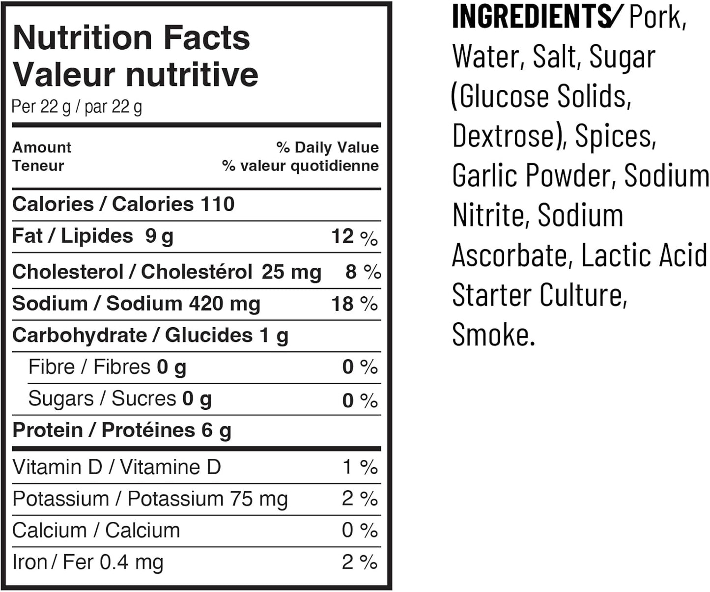 Mild Pepperoni Sticks Box 18 x 22g Caddy by Great Canadian Meat, Meat Snacks, Meat Sticks For Carnivores. Perfect For Snacking, Gluten Free, High In Protein