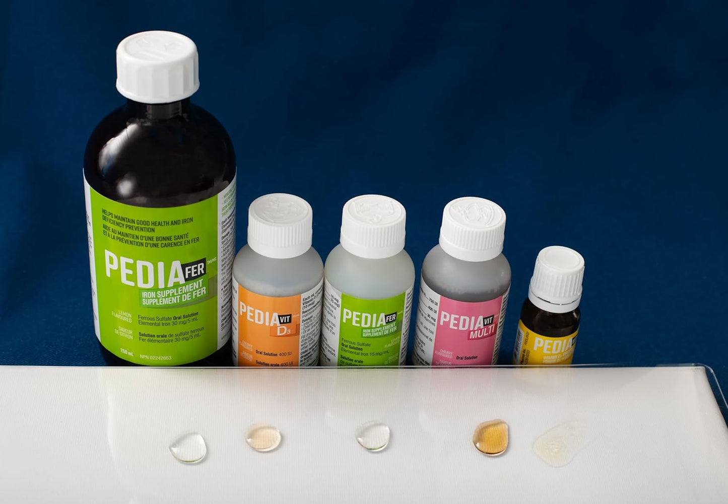 PediaFer™ 液態鐵補充劑,30 毫克/5 毫升 | 硫酸亞鐵口服液,檸檬味 | 適合所有年齡層(嬰兒、兒童、青少年和成人)| 支持生長並預防缺鐵,250 毫升。