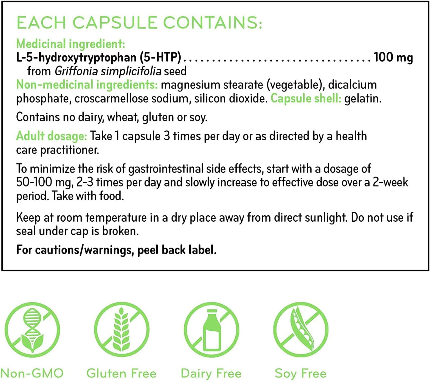 SISU 5-HTP 100 mg 60 C