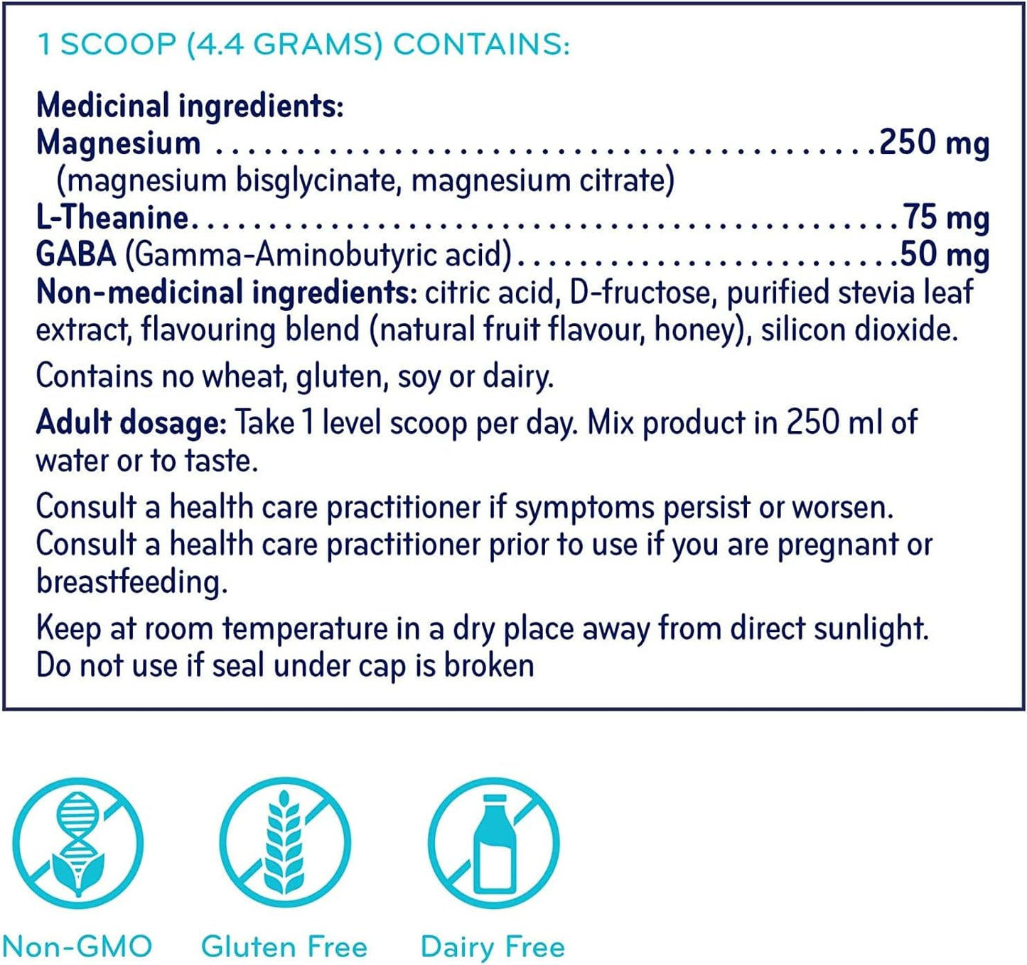 SISU Magnesium 250 Relaxation Blend, Honey Grapefruit 133 g & Vitamin D 1000 Iu Family Size, 200 CT