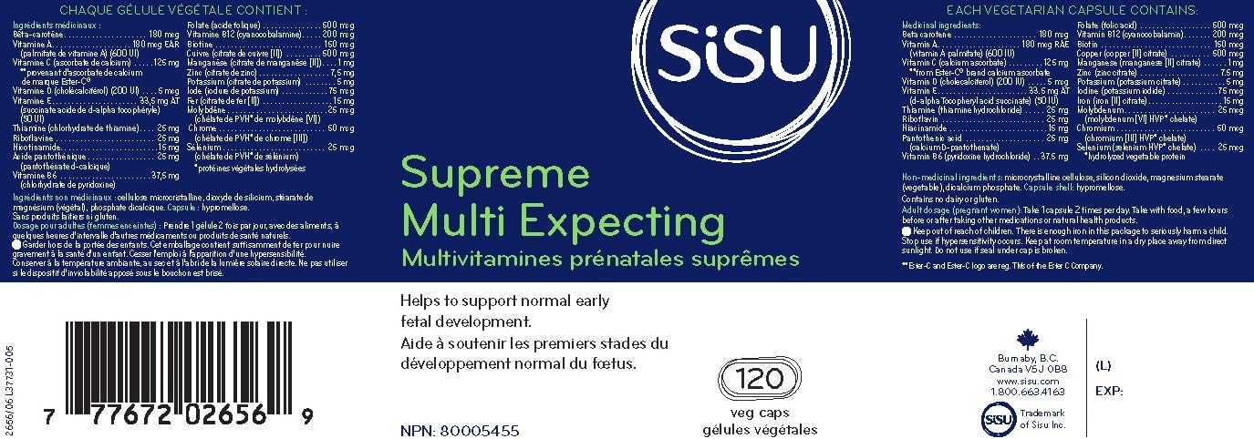 SISU Supreme Multi Expecting 120 VC(1 包)