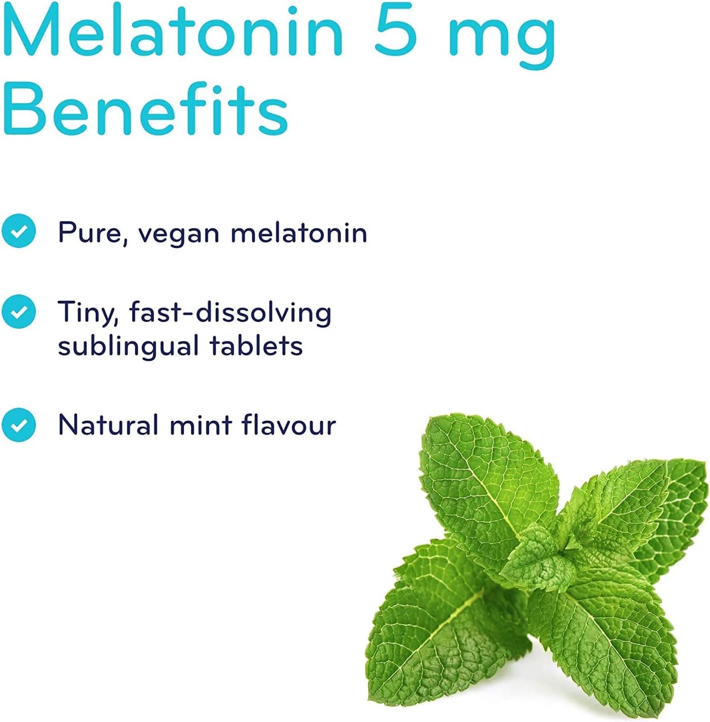 SISU 褪黑激素 5 毫克舌下片,薄荷味 90 片