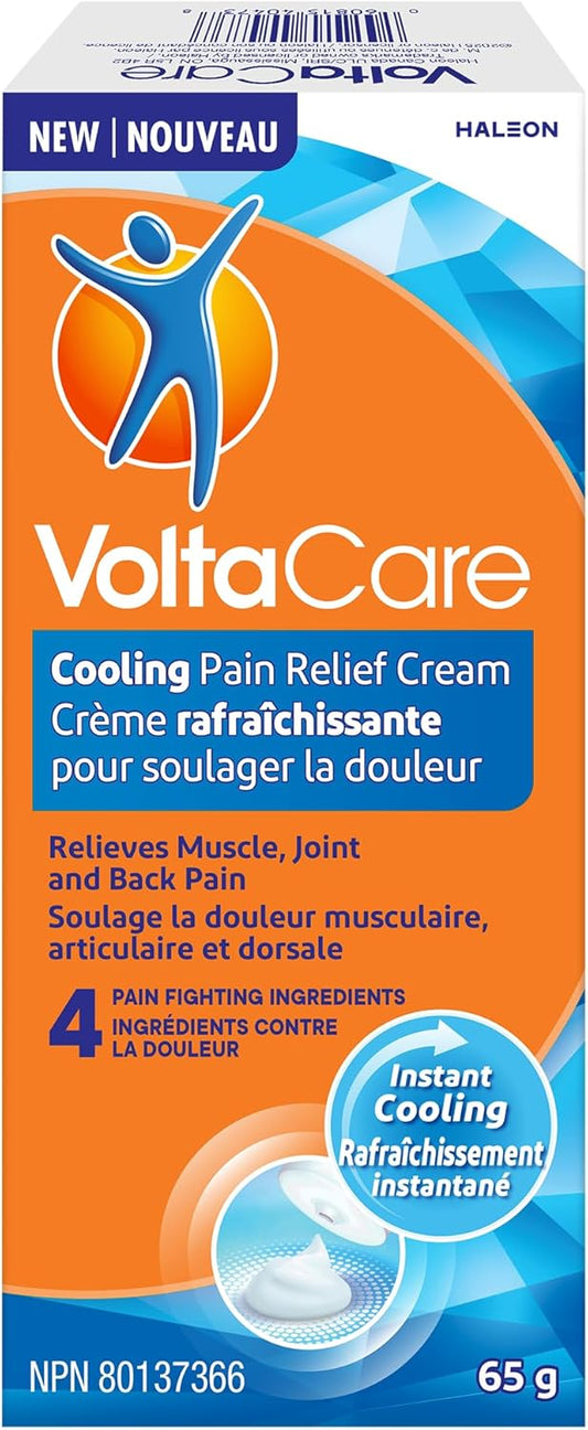VOLTACARE 清涼止痛膏,來自 Voltaren,肌肉、關節和背部疼痛,外用止痛膏,65 克
