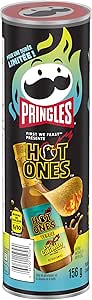 Pringles® Hot Ones 洛斯卡连特斯佛得角薯片 156 克