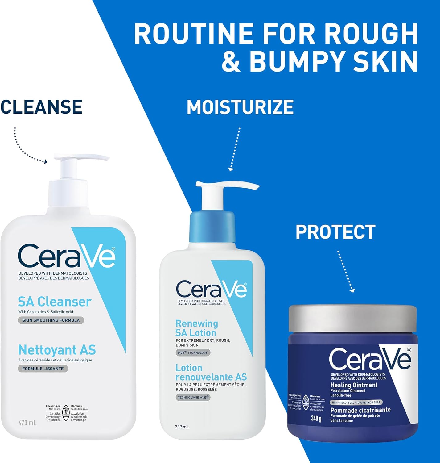 CeraVe SALICYLIC ACID Cleanser, Renewing SA Smoothing BHA Exfoliant for Face. Suitable for Keratosis Pilaris & Psoriasis. Gentle Cleanser With Hyaluronic Acid, Niacinamide, Vitamin D & Ceramides. Fragrance Free, No micro…