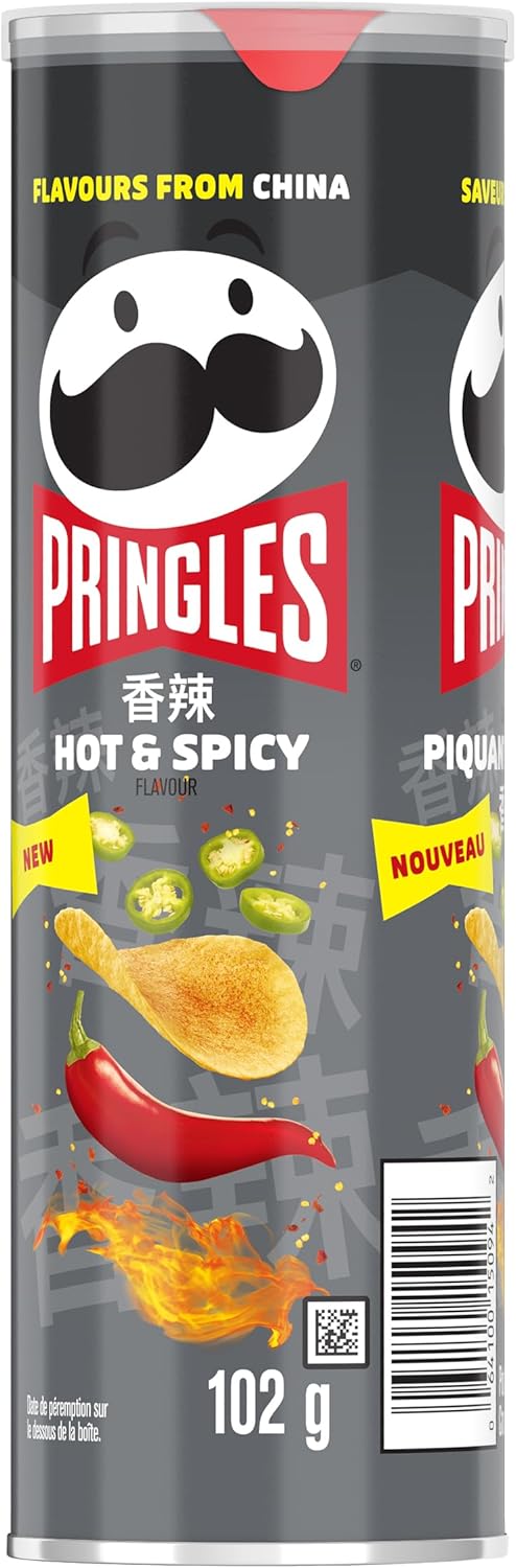 Pringles® 香辣薯片 102克