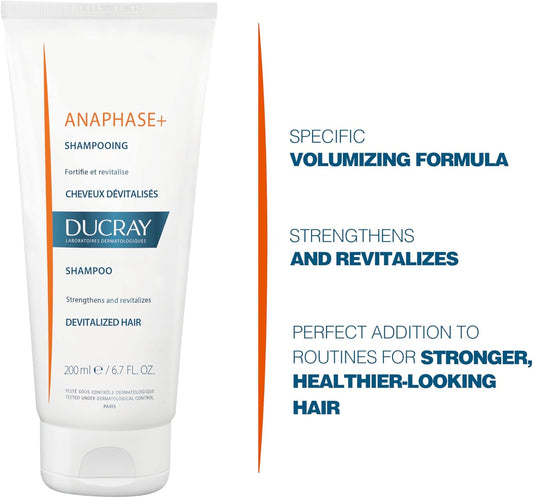 Ducray Anaphase+ 套装洗发水 + 护发素 - 头发稀疏 - 头发密度 - 所有类型的头发