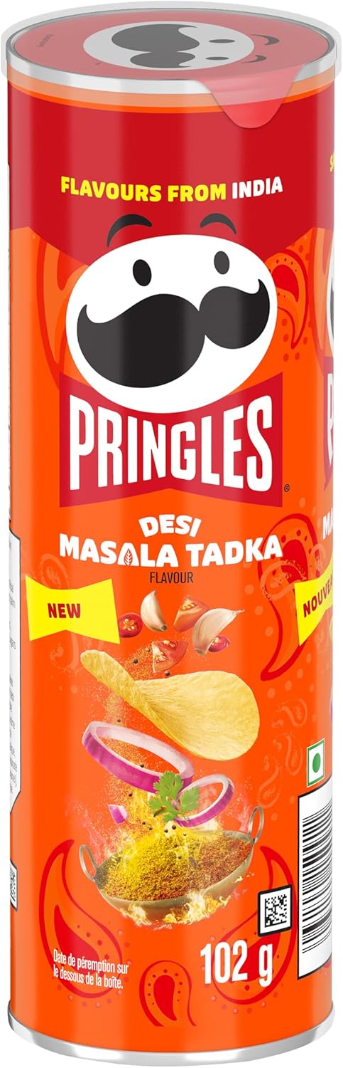 Pringles® Desi Masala Tadka 薯片 102 克