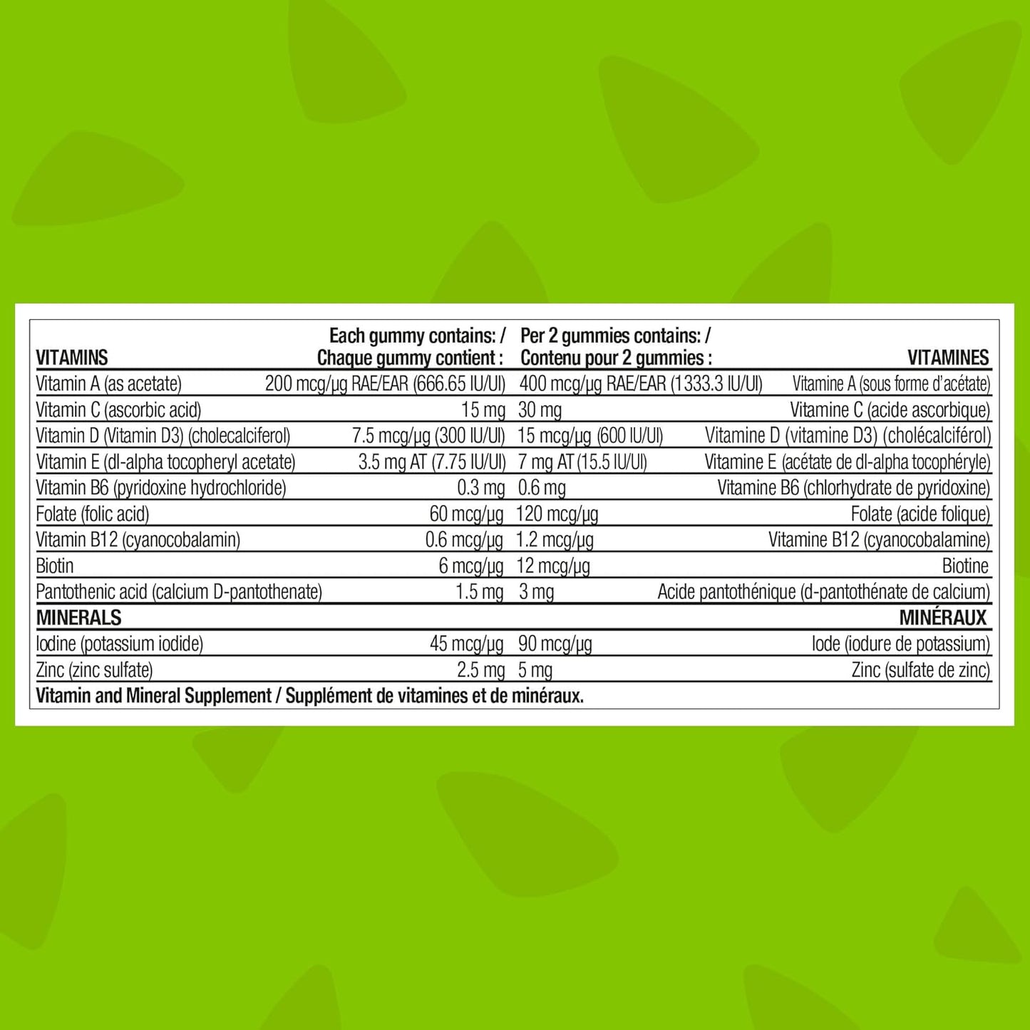 FLINTSTONES 儿童复合维生素软糖 - 儿童复合维生素,儿童复合维生素软糖有助于保持身体健康,不含人工甜味剂、阿斯巴甜、合成 FD&C 色素,60 粒软糖