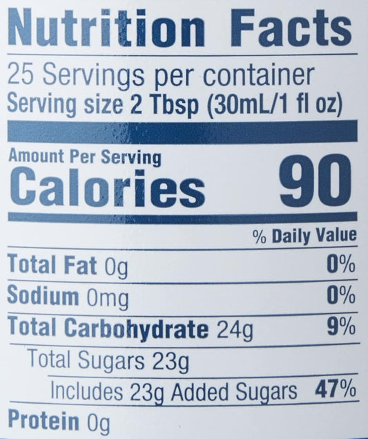 Torani 南瓜派風味糖漿,750 毫升瓶裝,2 包棕色