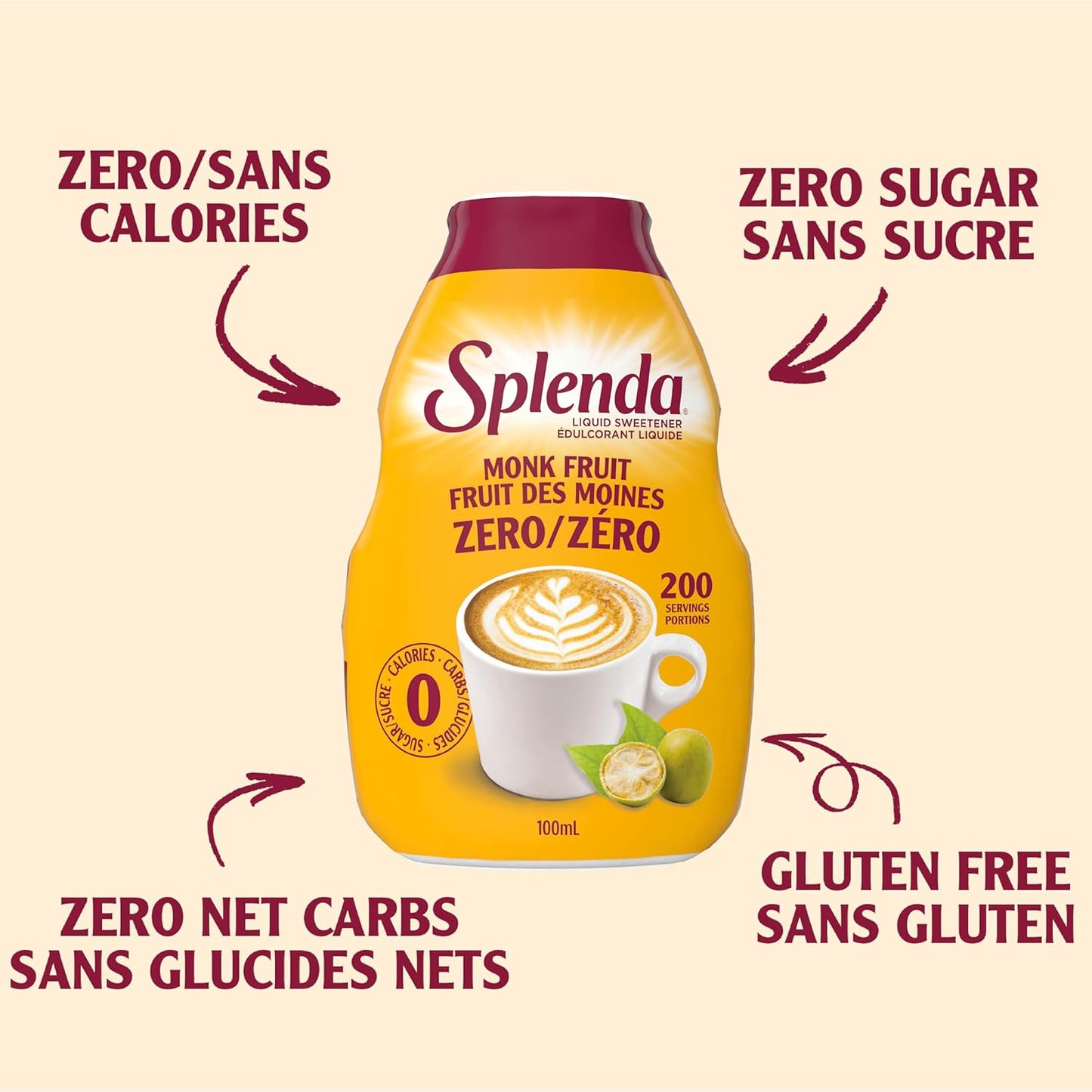 Splenda 無卡路里餐桌甜味劑 100ml