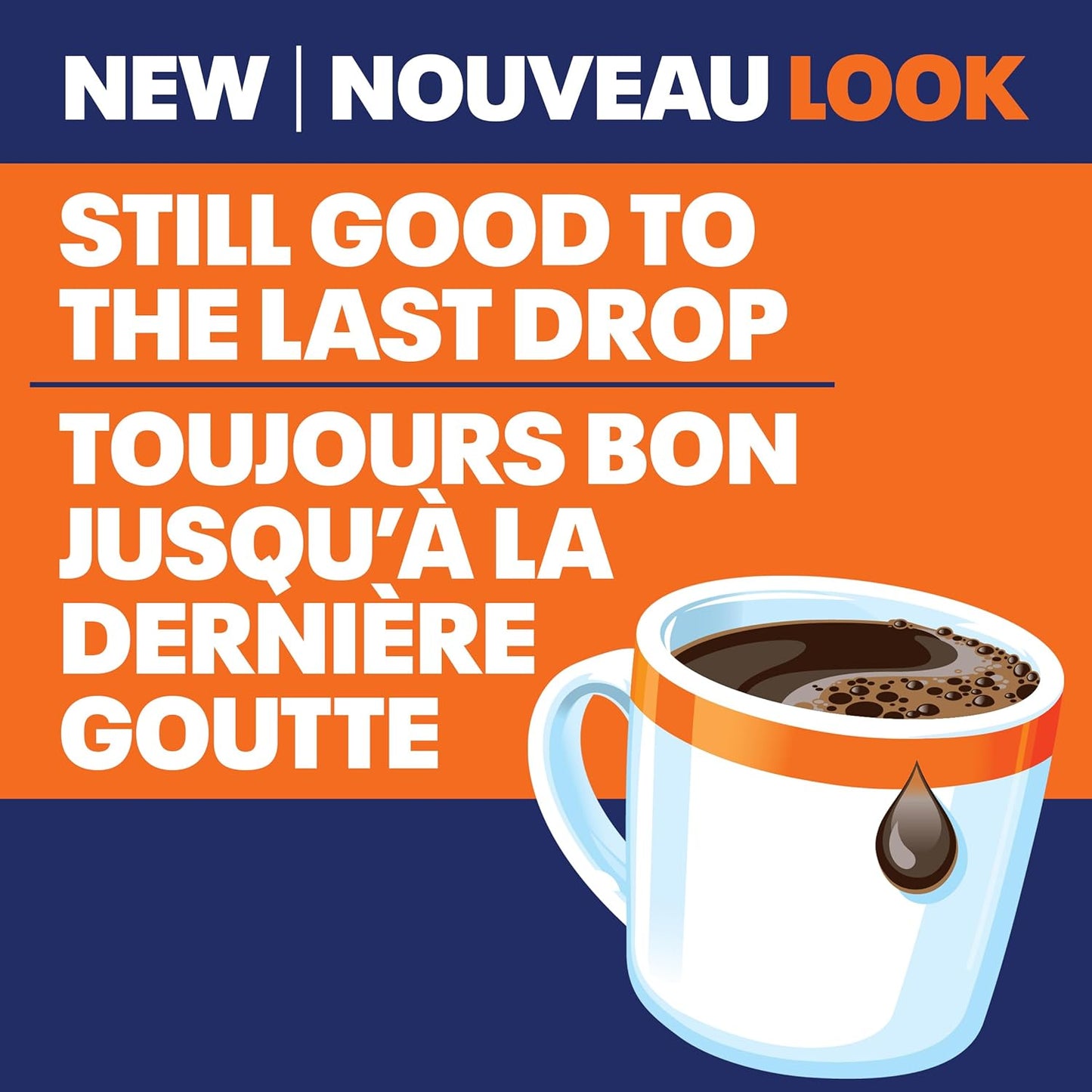 麦斯威尔中度原味烘焙咖啡粉,864 克罐装(6 罐装)