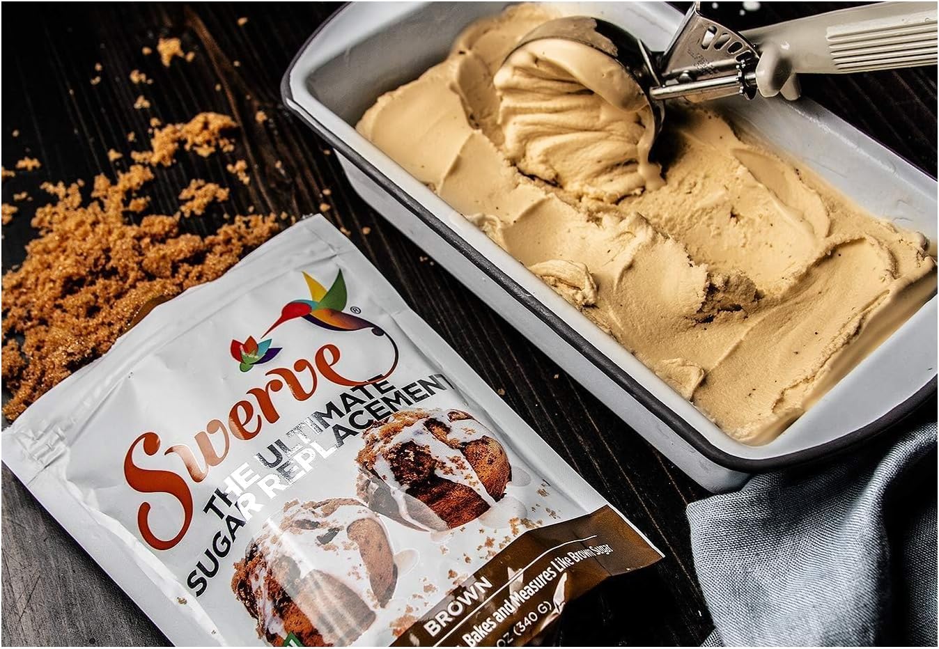 Swerve Sweetener Brown Sugar, 340 Grams