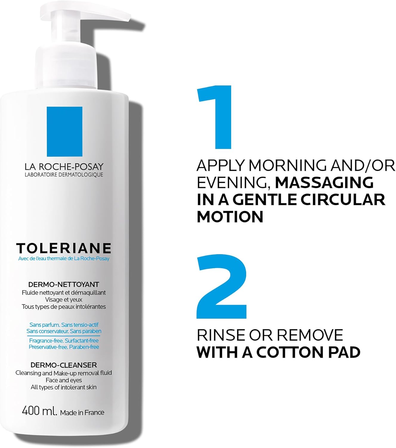 La Roche-Posay 抗過敏保濕臉部精華液,Toleriane Ultra Dermallergo 敏感肌膚專用精華液,含 Neurosensine,可為過敏肌膚補水並修復,20 毫升。