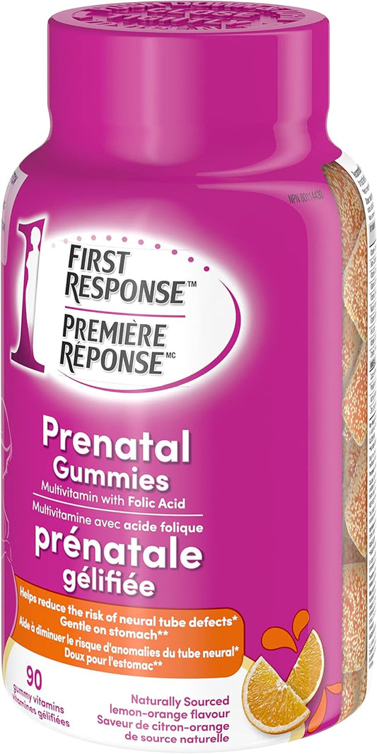 First Response 产前复合维生素软糖(含叶酸),90 粒(45 天用量)