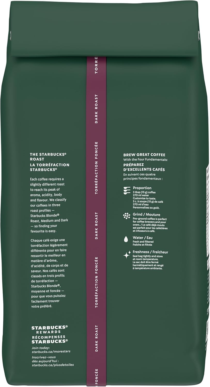 星巴克法式烘焙研磨咖啡,793克
