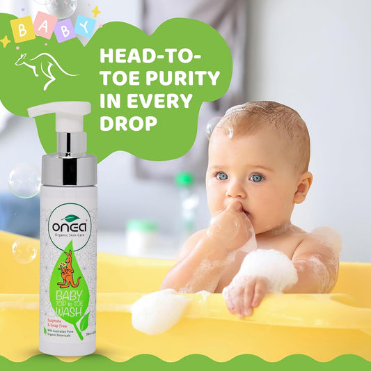 Onea 有機護膚 ONEA 嬰兒全身沐浴露 兒童 6.8 盎司