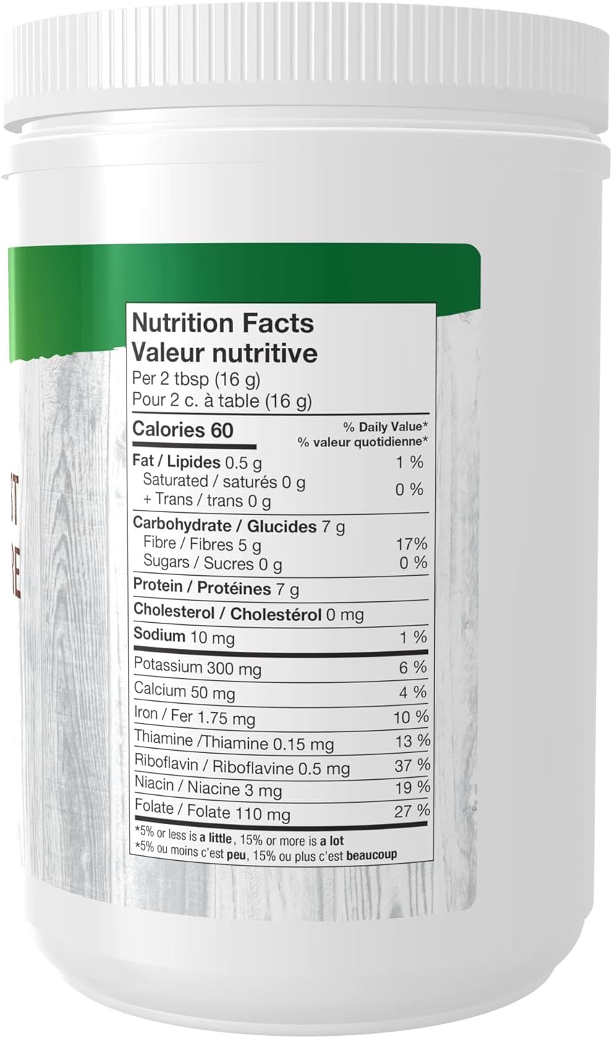 NOW Real Food, 啤酒酵母粉,超级食品强化剂,低苦味,454克