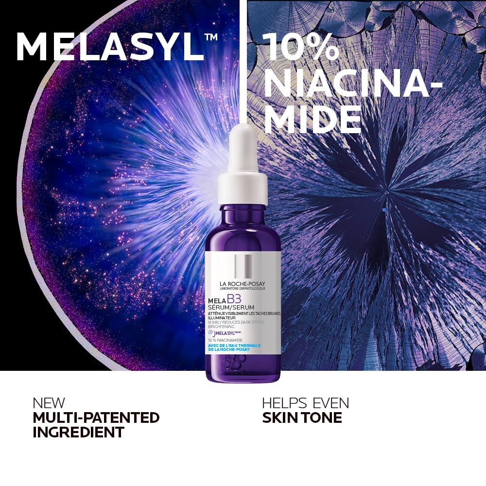 La Roche-Posay Hyaluronic Acid Face Serum, Hyalu B5 Hyaluronic Acid Serum for Face, with Vitamin B5 & Anti-Aging BUNDLES with Mela B3 Serum or Ultra Fluid SPF 50+. Suitable for Sensitive Skin