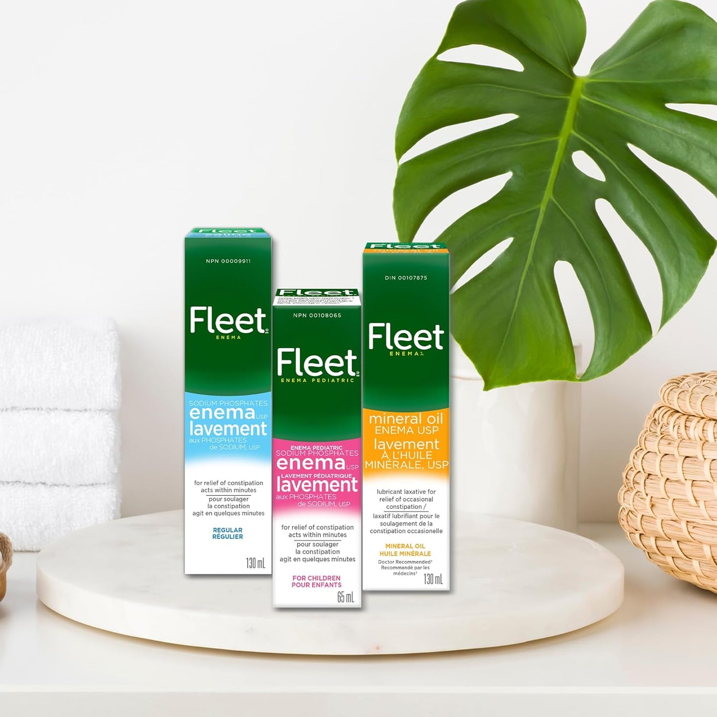 Fleet 礦物油灌腸劑 - 1 支 (130 毫升) - 緩解便秘的瀉藥