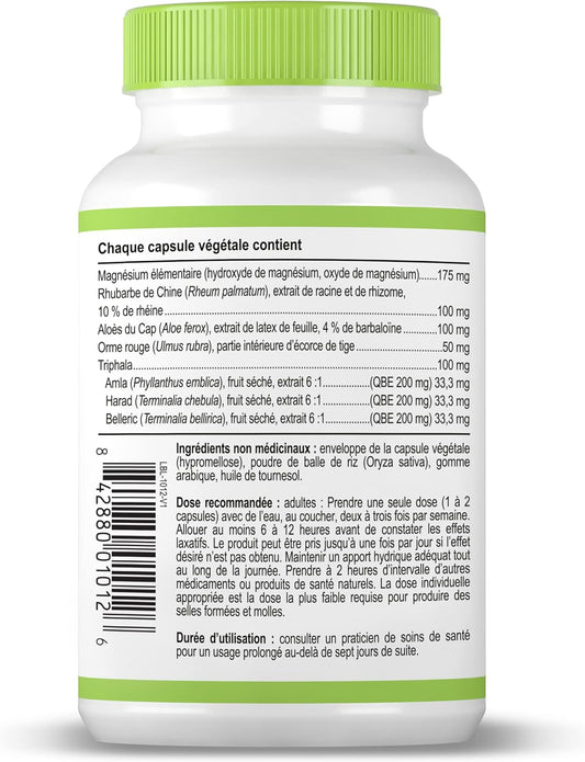 HEALTHOLOGY Go-Lax,腸道配方,天然瀉藥,有效緩解便秘補充劑,120 粒