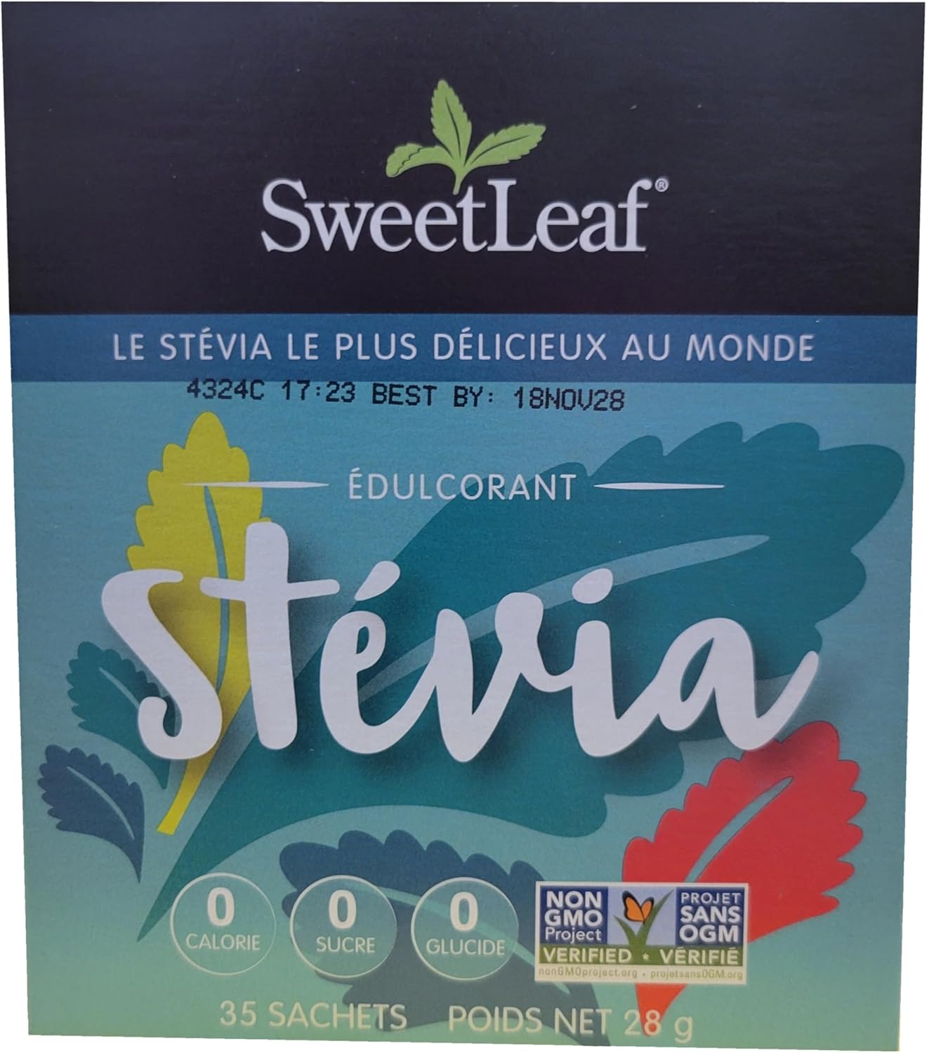 SweetLeaf 天然甜叶菊提取物 35 粒