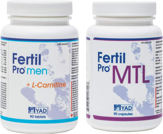 Fertil Pro Male Combo - Natural Health Supplements (3 month supply)