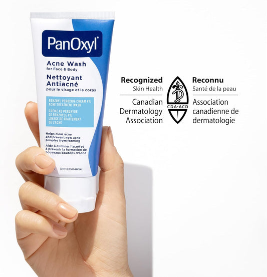 PanOxyl Creamy Acne Wash - 4% Benzoyl Peroxide