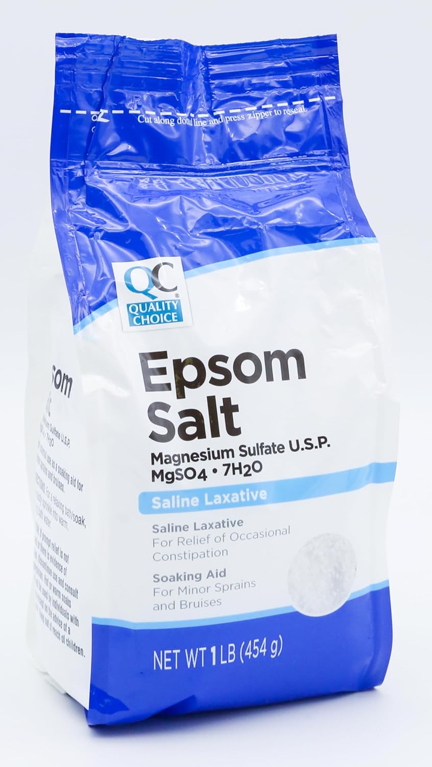 Quality Choice Epsom Salt, 1 Pound