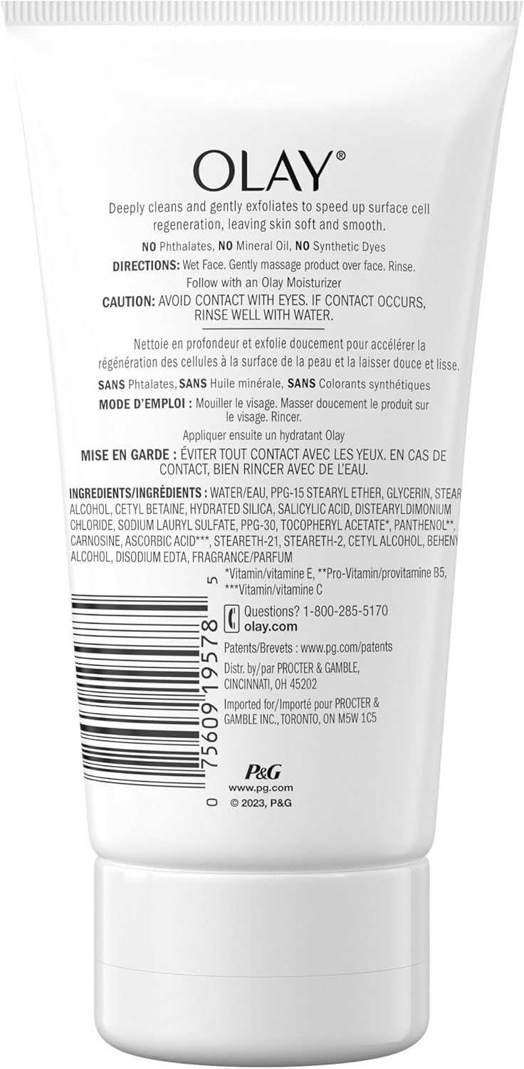 Olay Regenerist Regenerating Cream Face Cleanser, 150 mL