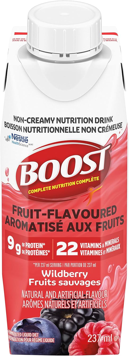 Boost 水果味橙味饮料,237 毫升,24 瓶 & 水果味什锦装,237 毫升,24 瓶