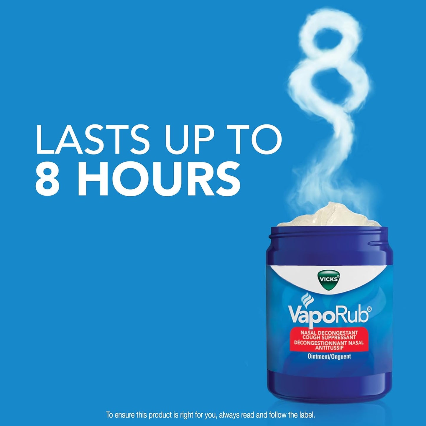 Vicks VapoRub 鼻塞緩解劑,止咳藥,緩解感冒、疼痛和疼痛,胸部按摩膏,原味,100 克/115 毫升