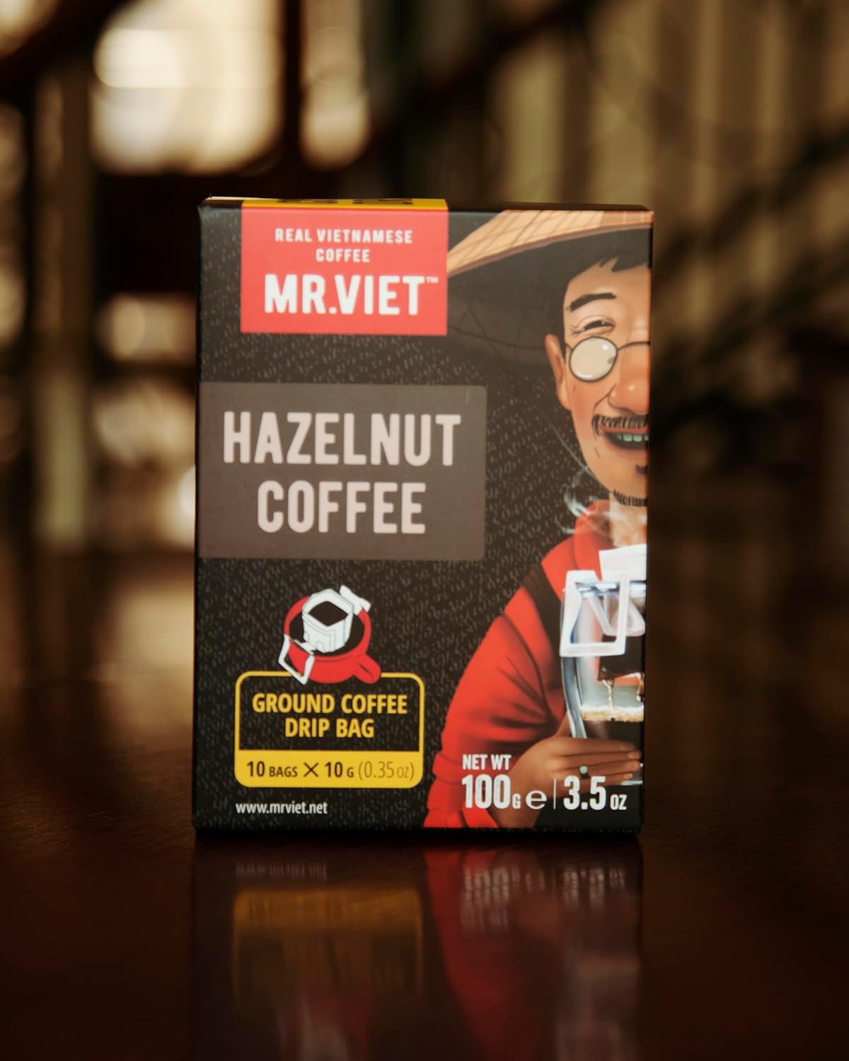 Mr.Viet 榛果研磨咖啡滴滤包 10包 x 10克